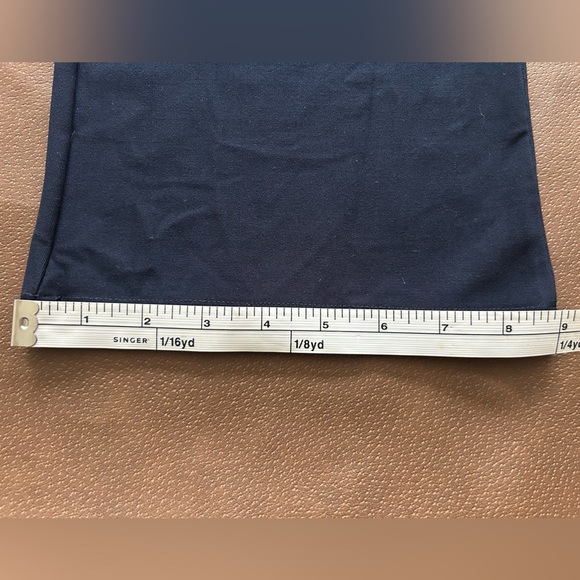 Nike Blue w White & Pink Striped Athletic Capris - Picture 8 of 8